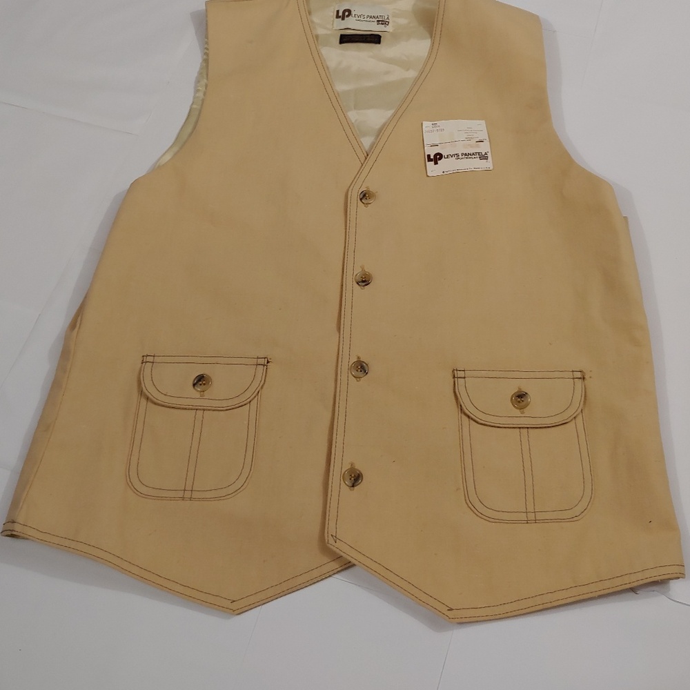 Mens Vintage Levis Panatela Sports Vest